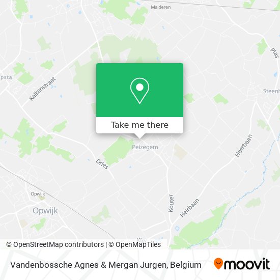 Vandenbossche Agnes & Mergan Jurgen map