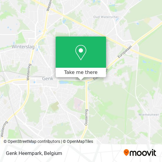 Genk Heempark map