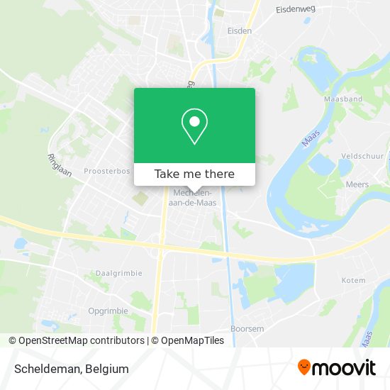 Scheldeman map