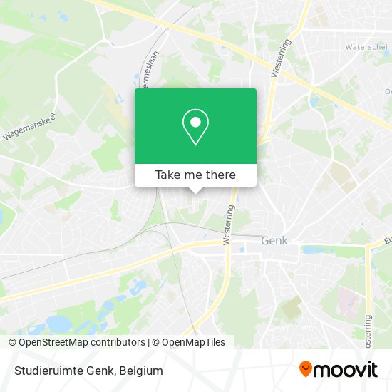 Studieruimte Genk map