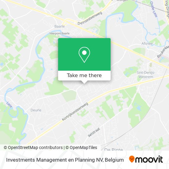 Investments Management en Planning NV map