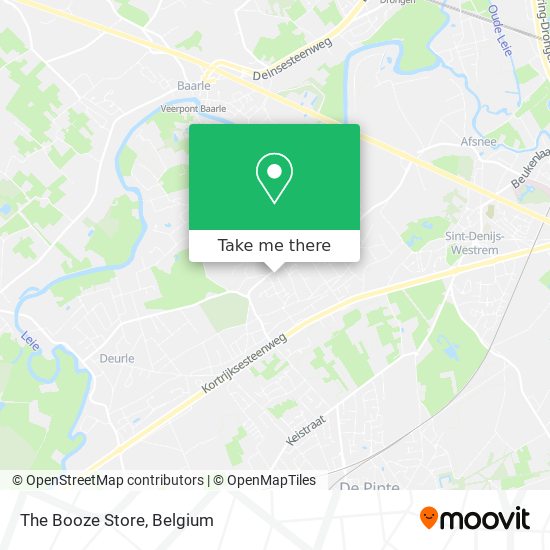 The Booze Store map