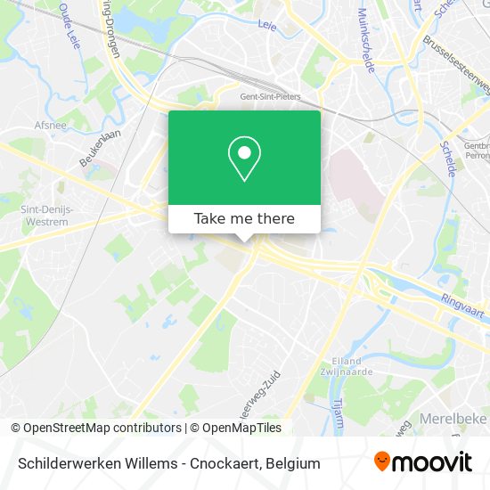 Schilderwerken Willems - Cnockaert map