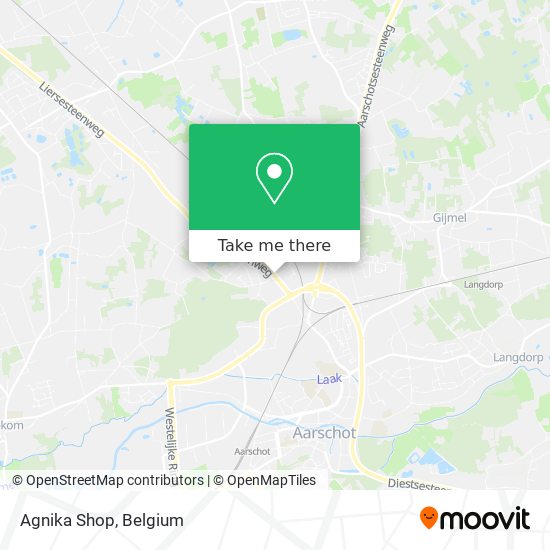 Agnika Shop map