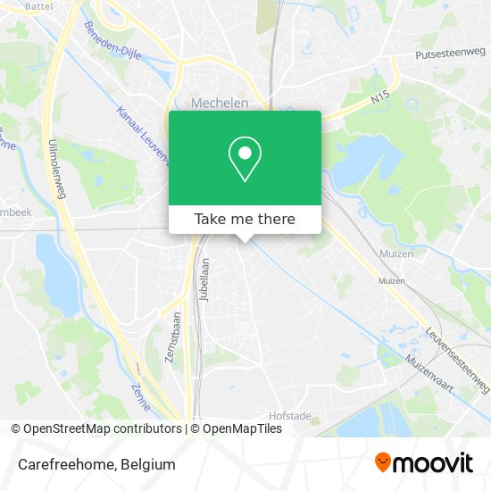 Carefreehome map