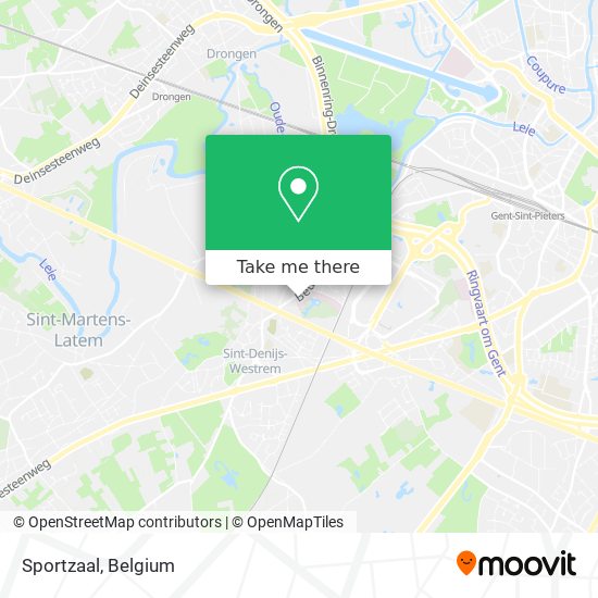 Sportzaal map