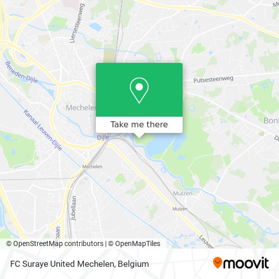 FC Suraye United Mechelen map