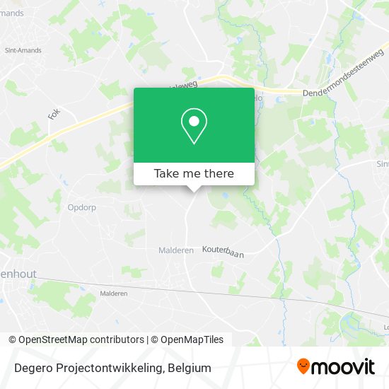 Degero Projectontwikkeling map