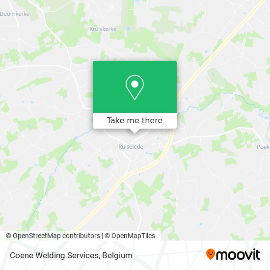 Coene Welding Services map