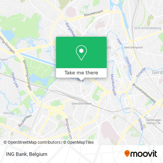 ING Bank map