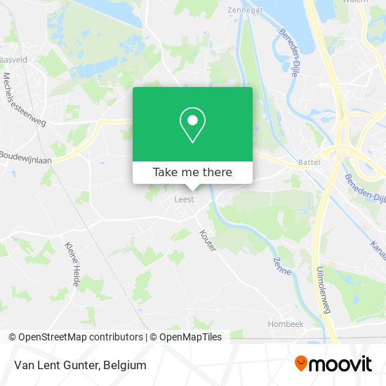 Van Lent Gunter map