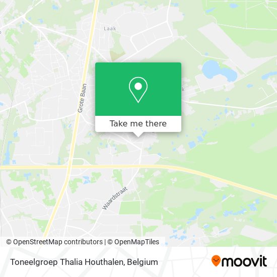 Toneelgroep Thalia Houthalen map