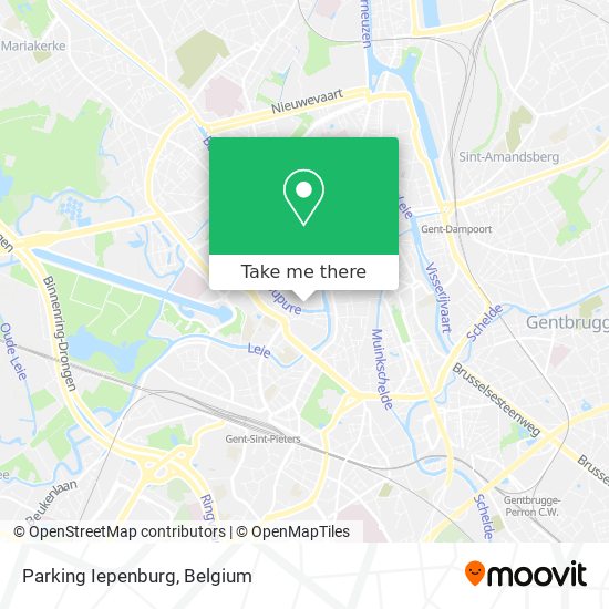 Parking Iepenburg map