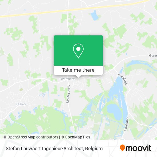 Stefan Lauwaert Ingenieur-Architect map