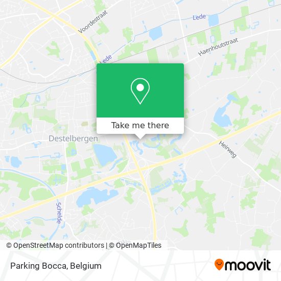 Parking Bocca map