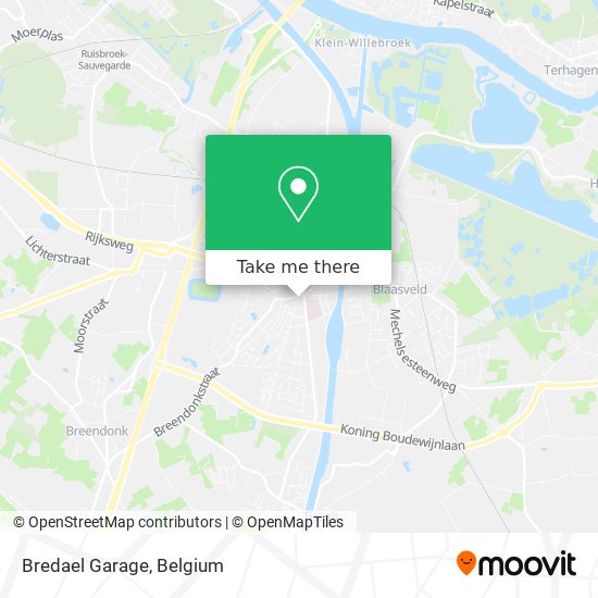 Bredael Garage map