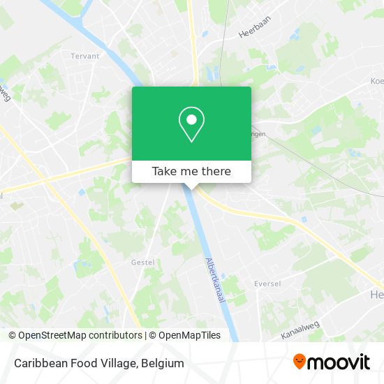 Caribbean Food Village map