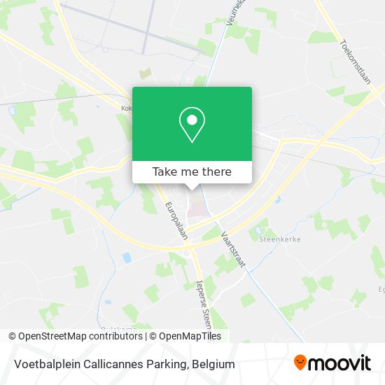 Voetbalplein Callicannes Parking map