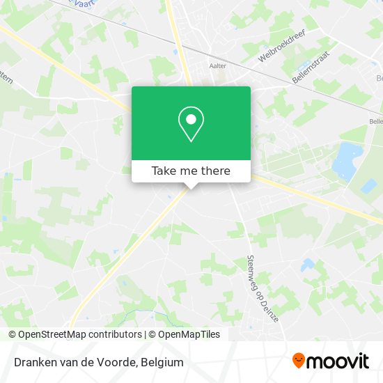 Dranken van de Voorde plan