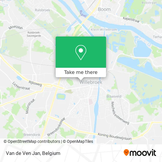 Van de Ven Jan map