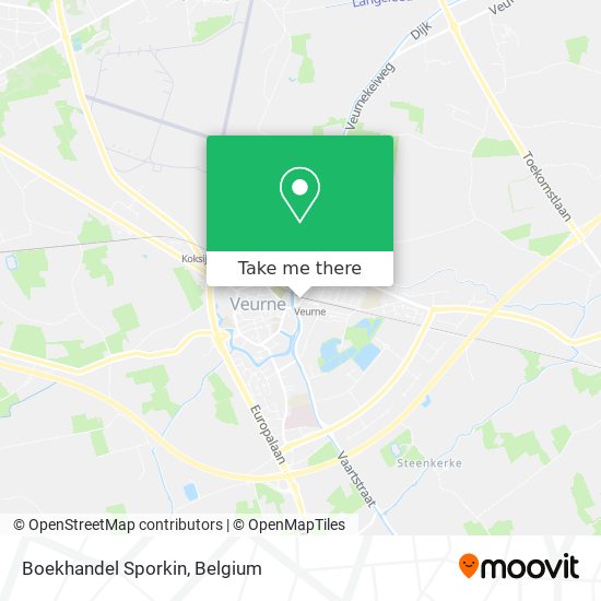 Boekhandel Sporkin plan