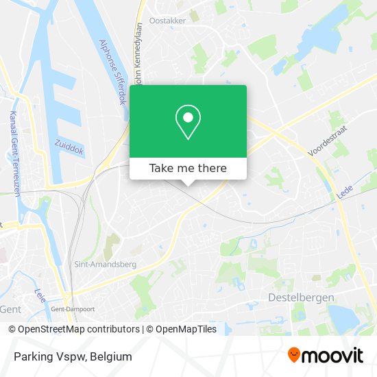 Parking Vspw map
