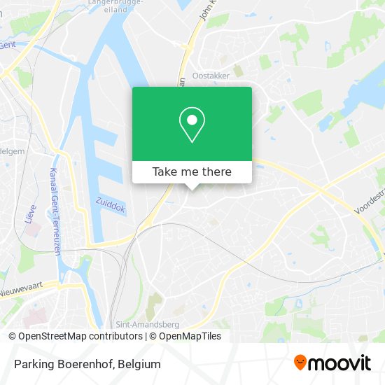 Parking Boerenhof map