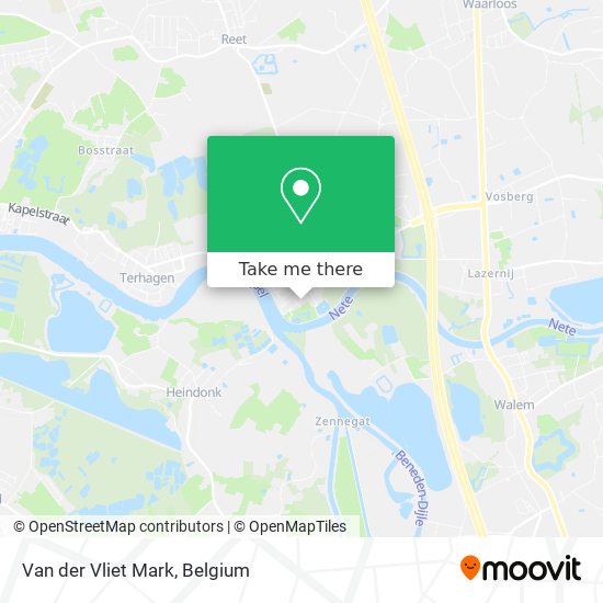 Van der Vliet Mark map