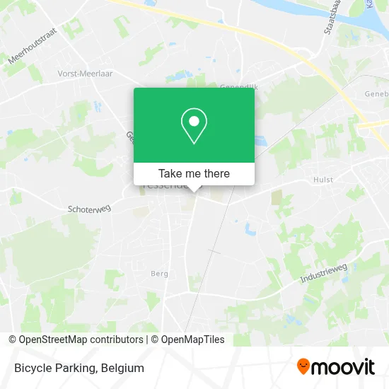 Bicycle Parking map