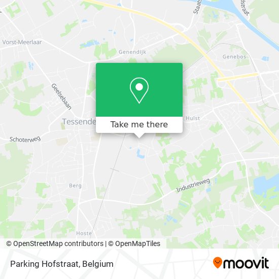 Parking Hofstraat map