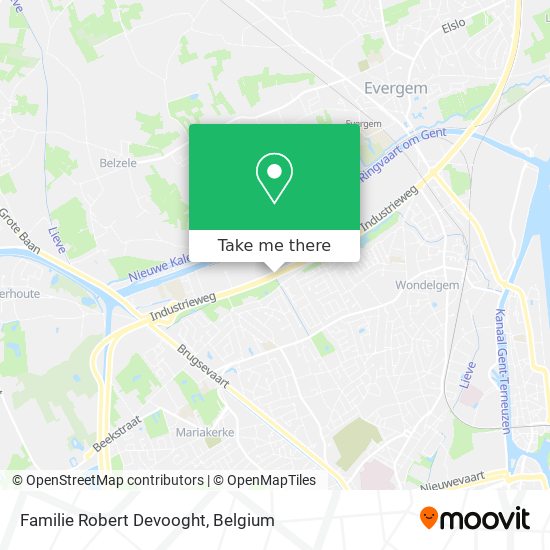 Familie Robert Devooght map