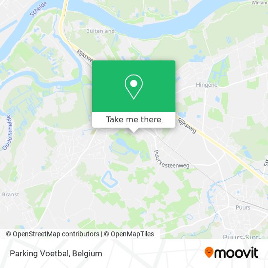 Parking Voetbal map