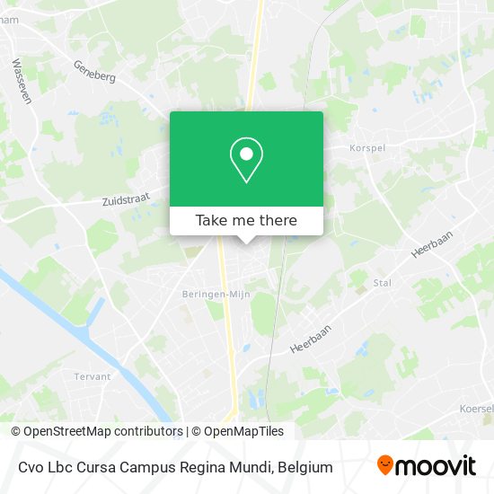 Cvo Lbc Cursa Campus Regina Mundi map