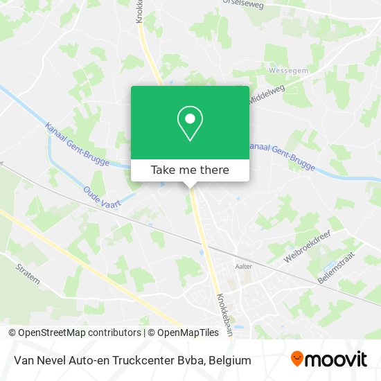 Van Nevel Auto-en Truckcenter Bvba plan