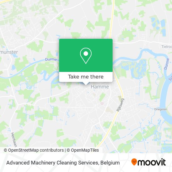 Advanced Machinery Cleaning Services map