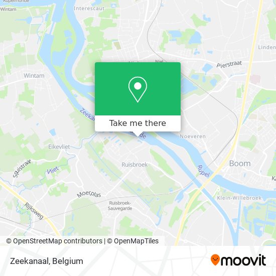 Zeekanaal map