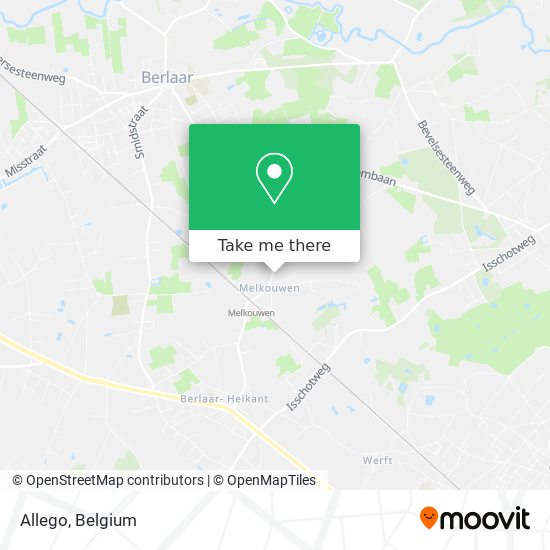 Allego map