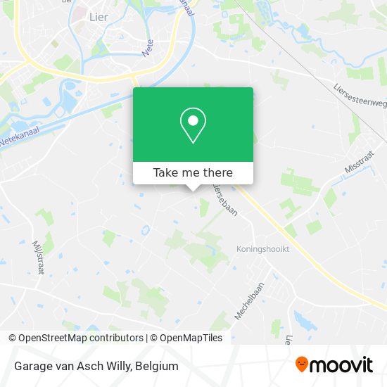 Garage van Asch Willy map