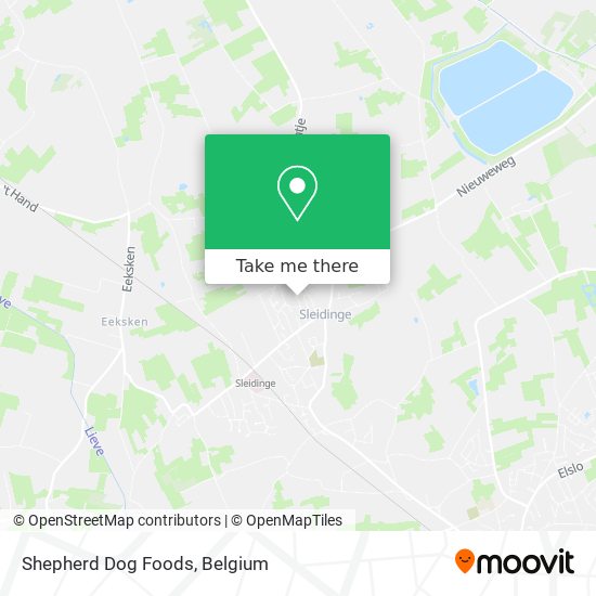 Shepherd Dog Foods map