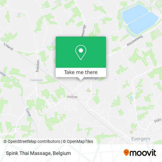 Spink Thai Massage map