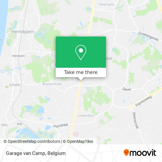 Garage van Camp plan