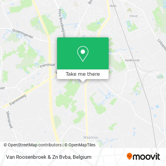 Van Roosenbroek & Zn Bvba map