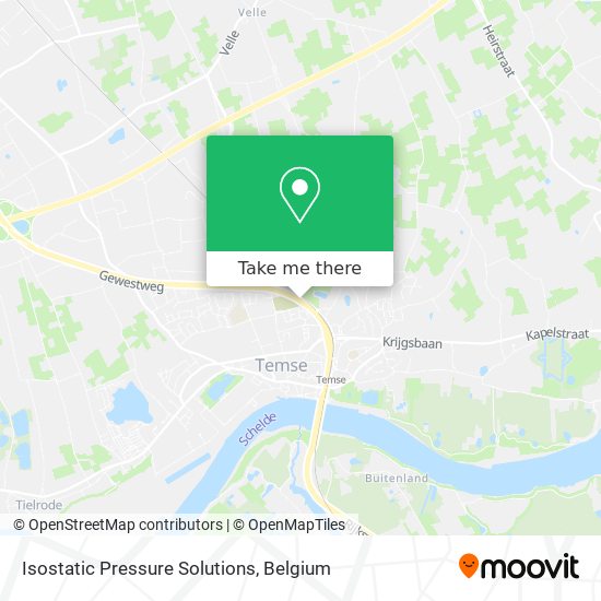 Isostatic Pressure Solutions map