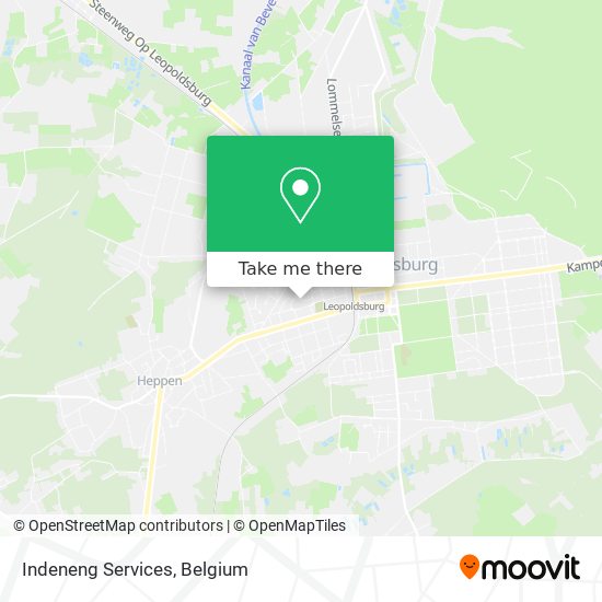 Indeneng Services map