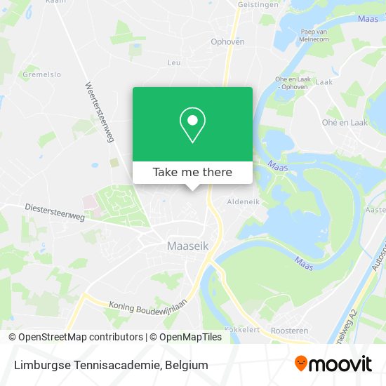 Limburgse Tennisacademie map