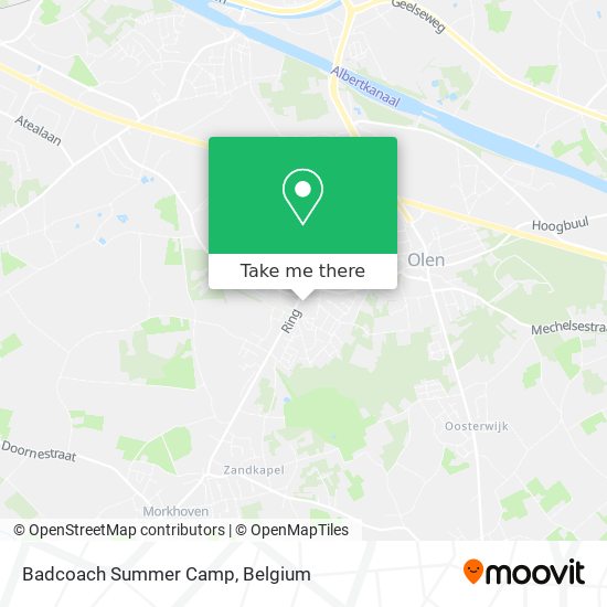 Badcoach Summer Camp map