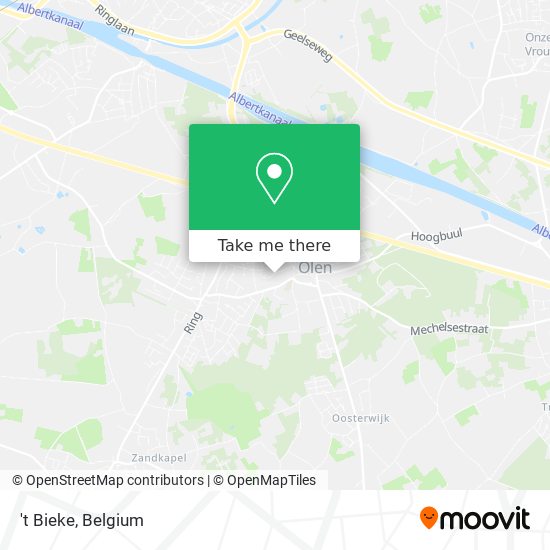 't Bieke map