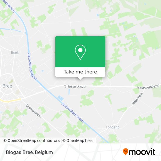 Biogas Bree map