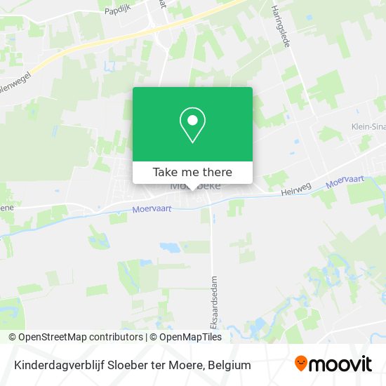 Kinderdagverblijf Sloeber ter Moere map