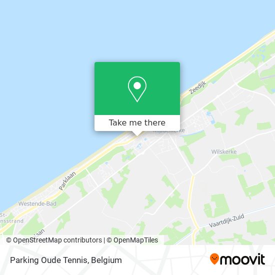 Parking Oude Tennis map